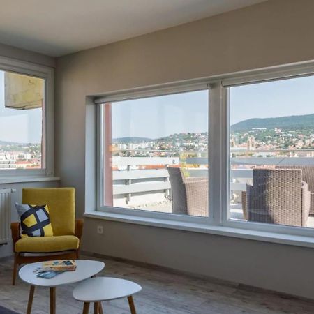 Sky Panorama Apartman Печ Екстер'єр фото